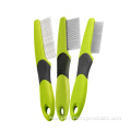 Cat Flea Comb Green Pet Dog Grooming Comb